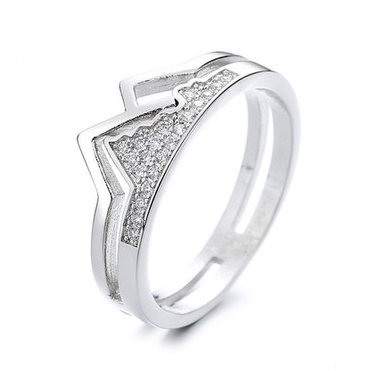 Beautiful Silver Ring with Unique Style
