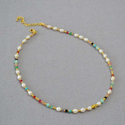 Vintage Handmade Pearl Necklace