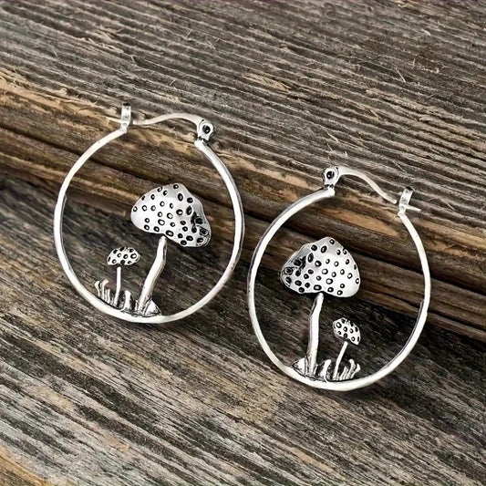 Beautiful Silver Earring with Unique Style