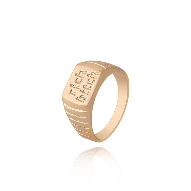 Vintage Handmade Gold Ring