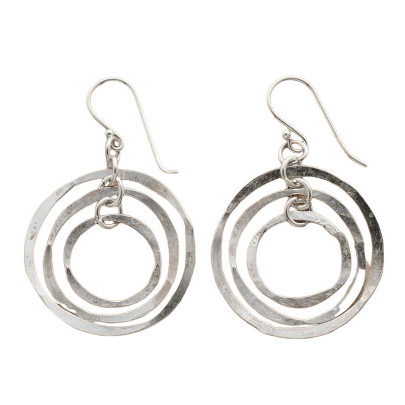 Vintage Handmade Silver Earring