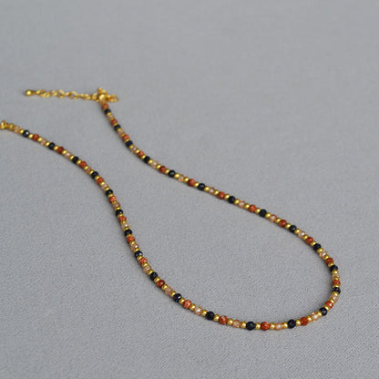 Vintage Handmade Gold Necklace