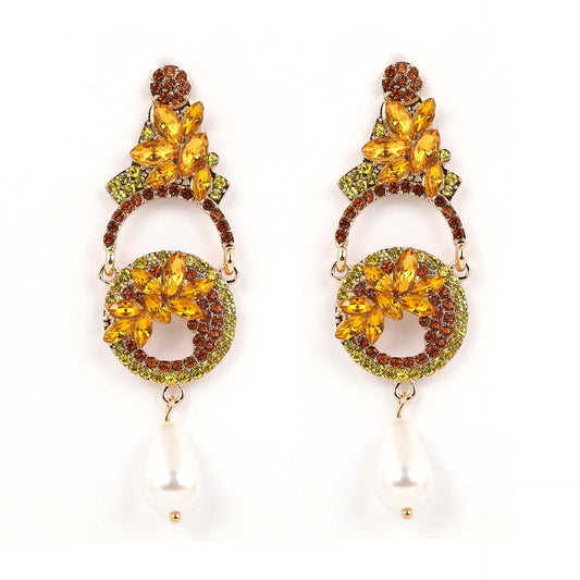 Delicate Artisan Pearl Earring