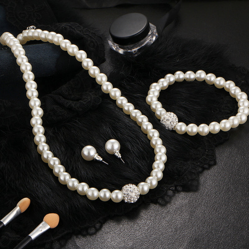 Vintage Handmade Pearl Set