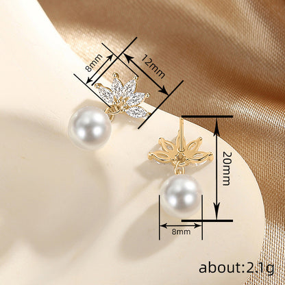 Vintage Handmade Pearl Earring