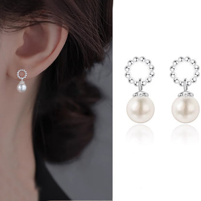 Delicate Artisan Pearl Earring