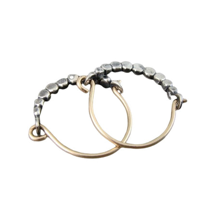 Delicate Artisan Silver Earring