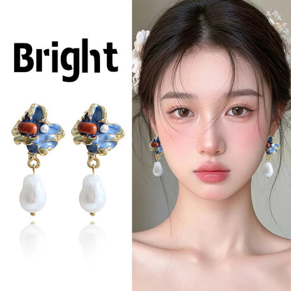 Vintage Handmade Pearl Earring