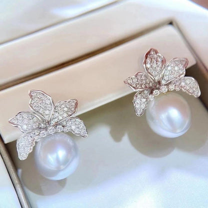 Vintage Handmade Pearl Earring