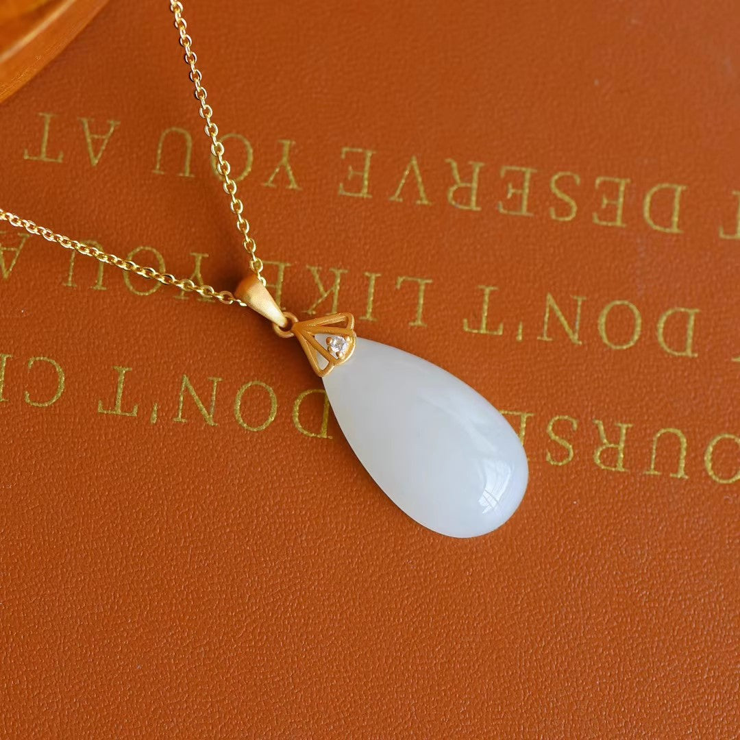 Vintage Handmade Gold Necklace