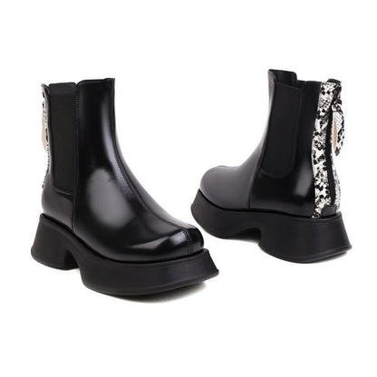 Classic Orthopedic Boots with Timeless Style