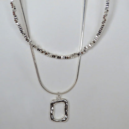 Stunning Silver Necklace for Daily Wear