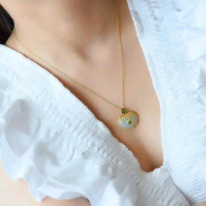 Vintage Handmade Gold Necklace