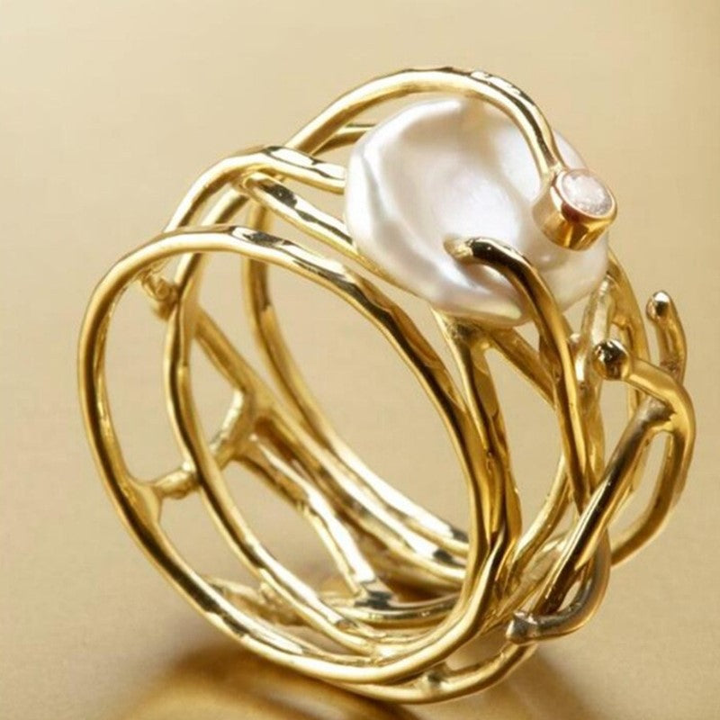 Elegant Pearl Ring for Every Occasion
