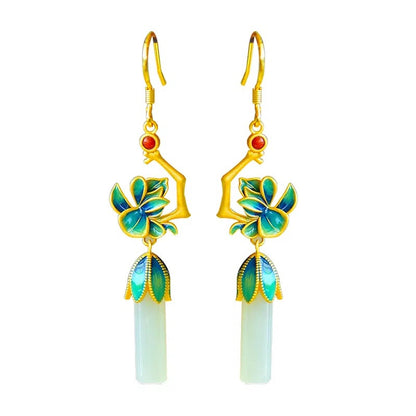 Delicate Artisan Silver Earring