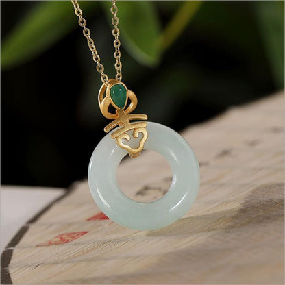 Vintage Handmade Gold Necklace