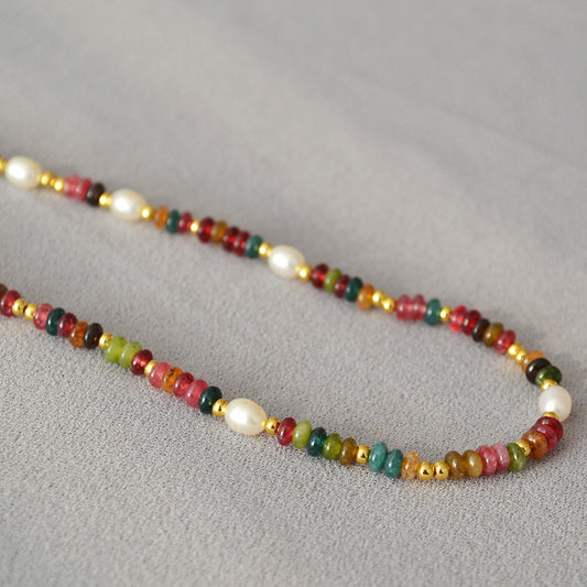 Beautiful Pearl Necklace with Unique Style