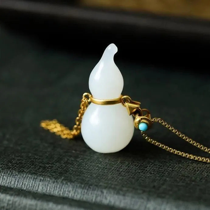Vintage Handmade Gold Necklace