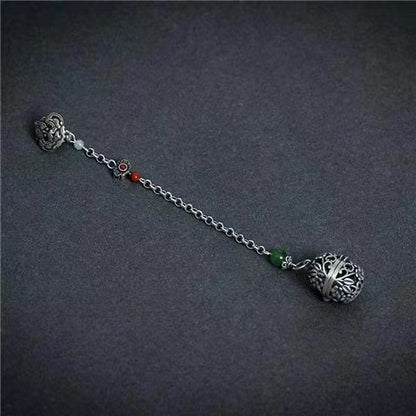 Delicate Artisan Silver Pendant