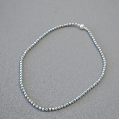 Delicate Artisan Pearl Necklace