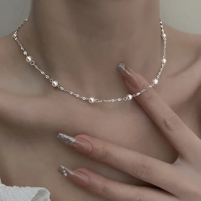 Romantic Pearl Necklace for Special Moments