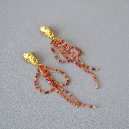 Delicate Artisan Silver Earring