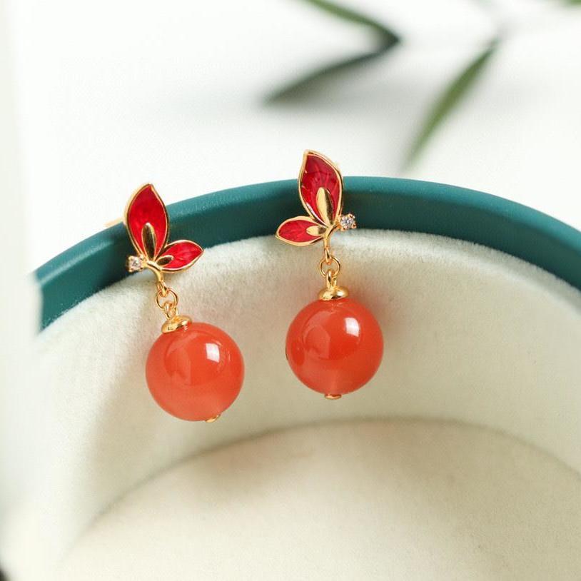 Vintage Handmade Silver Earring