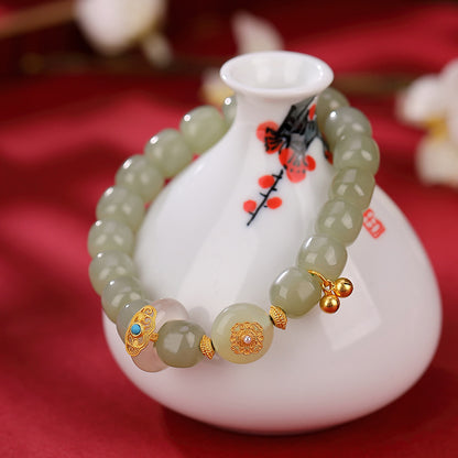 Delicate Artisan Gold Bracelet