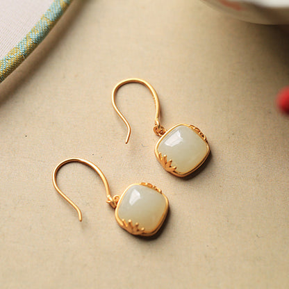 Vintage Handmade Gold Earring