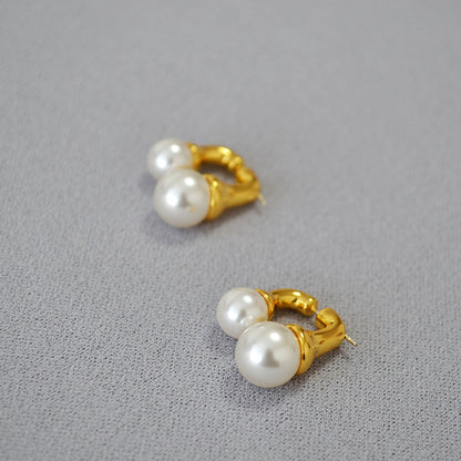 Vintage Handmade Silver Earring