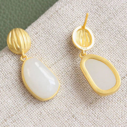 Vintage Handmade Gold Earring
