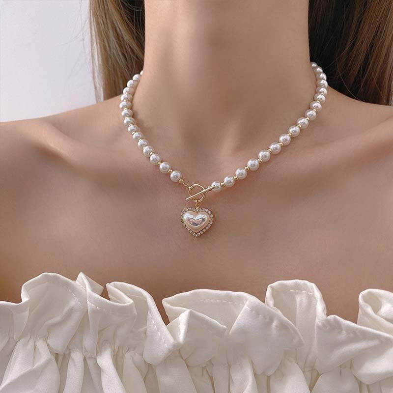 Delicate Artisan Pearl Necklace