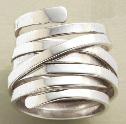 Delicate Artisan Silver Ring