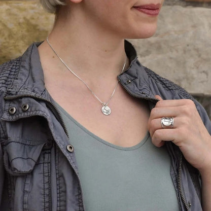 Beautiful Silver Ring with Unique Style