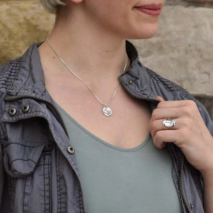 Beautiful Silver Ring with Unique Style