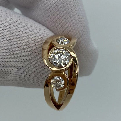Delicate Artisan Gold Ring
