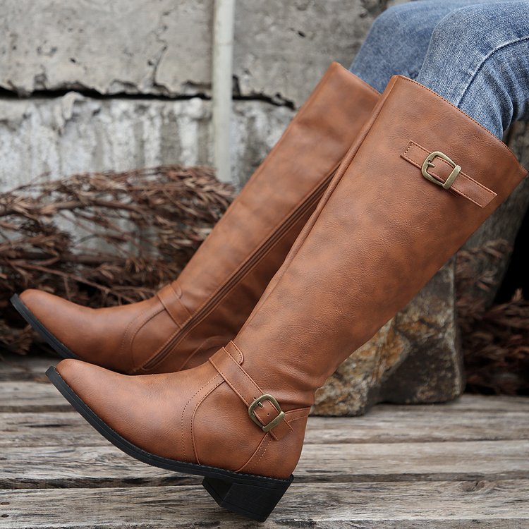 Chic Orthopedic Boots with Unique Design