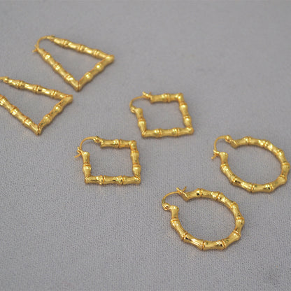 Beautiful Gold Earring with Unique Style