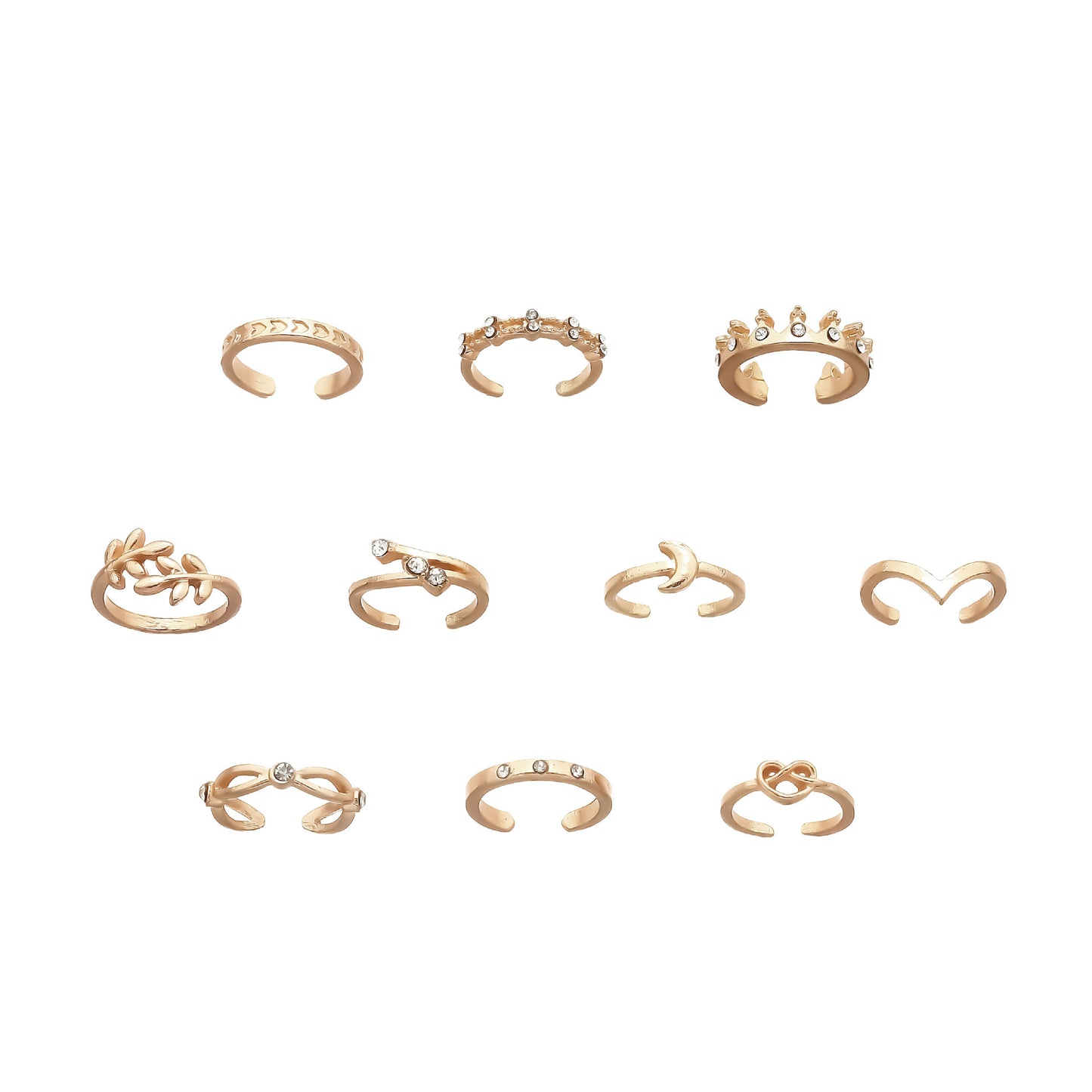 Romantic Gold Set for Special Moments