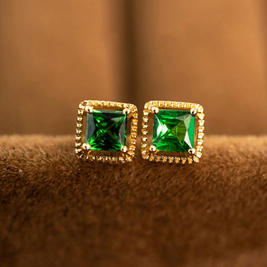 Delicate Artisan Gold Earring
