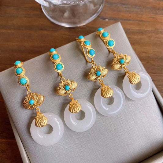 Vintage Handmade Silver Earring