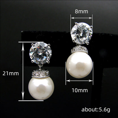 Romantic Pearl Earring for Special Moments