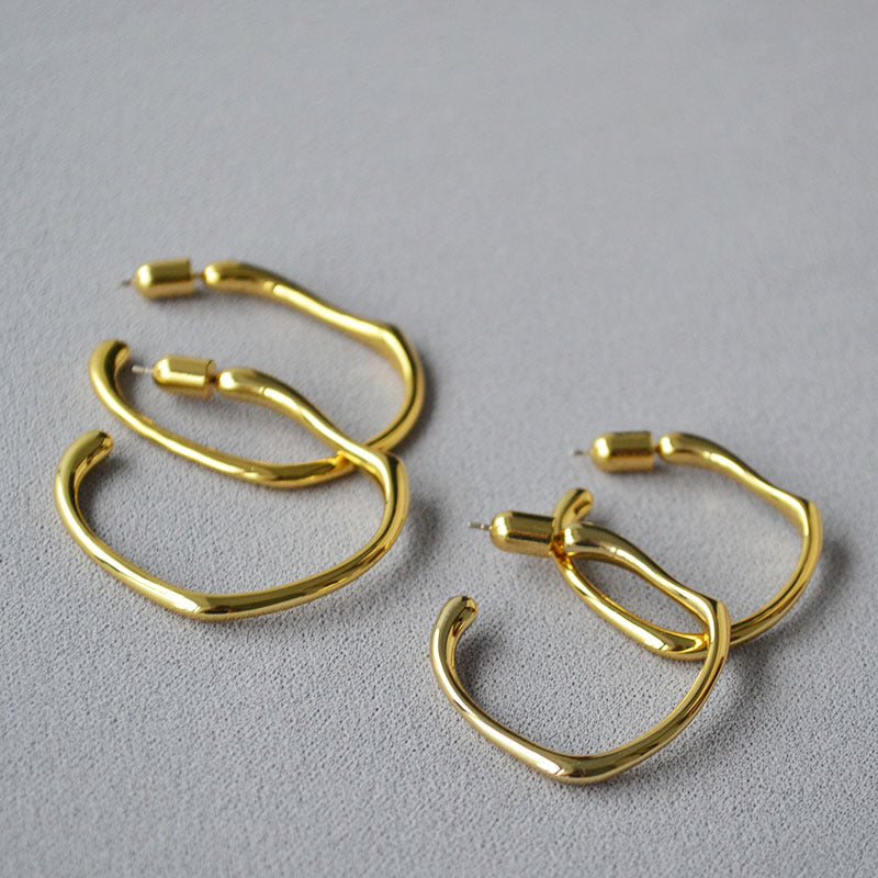 Delicate Artisan Silver Earring