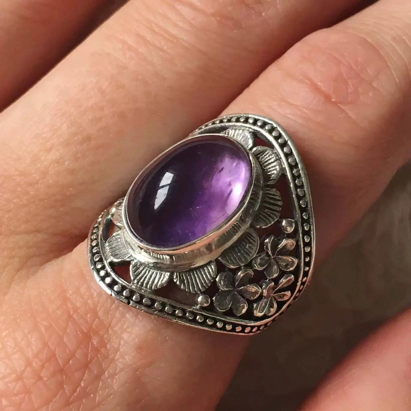 Vintage Handmade Silver Ring
