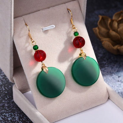 Delicate Artisan Gold Earring