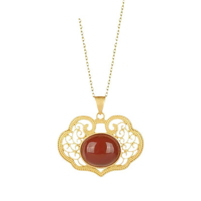 Romantic Gold Pendant for Special Moments