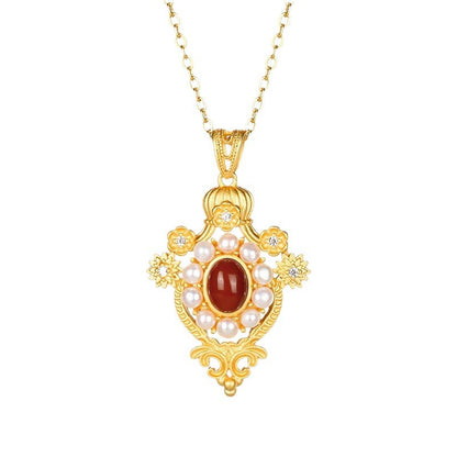 Delicate Artisan Pearl Necklace