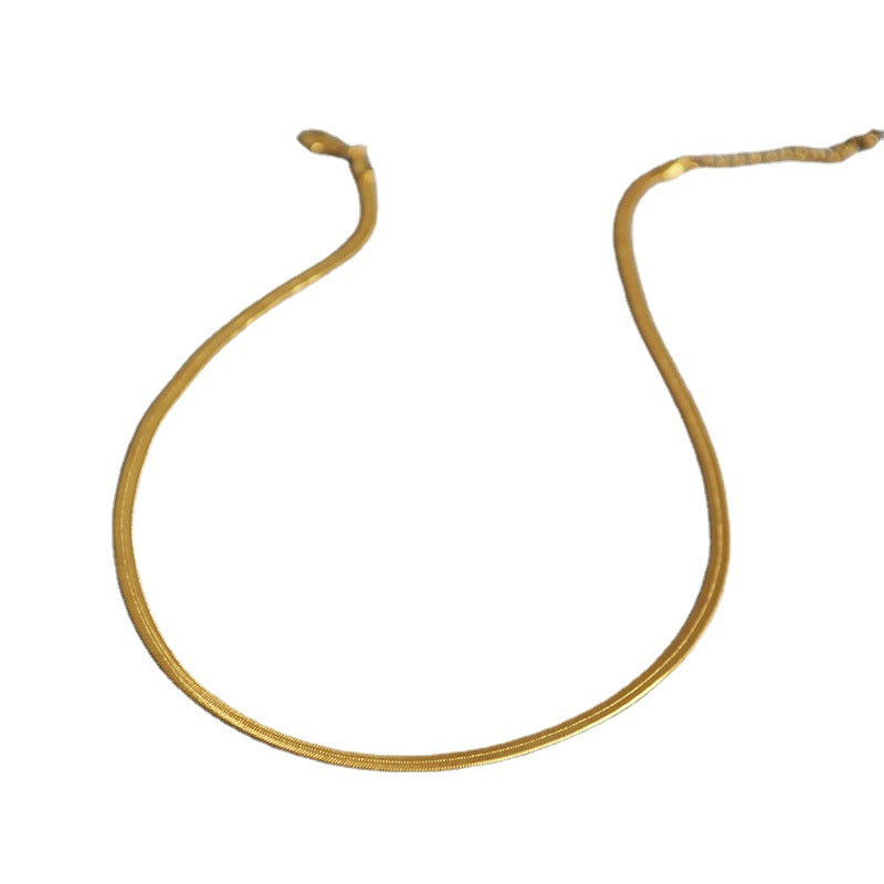 Beautiful Gold Necklace with Unique Style