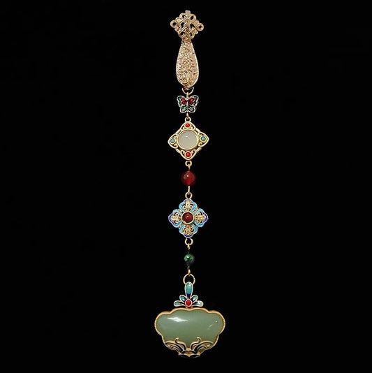 Vintage Handmade Gold Pendant