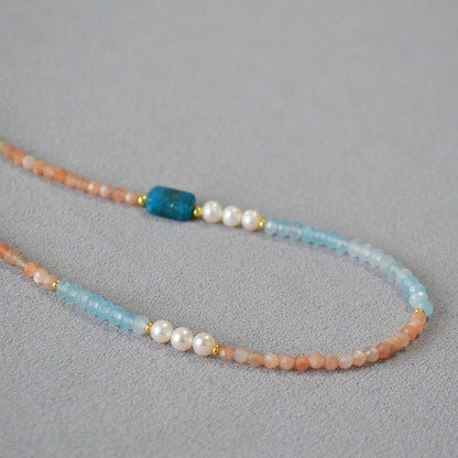 Delicate Artisan Pearl Necklace